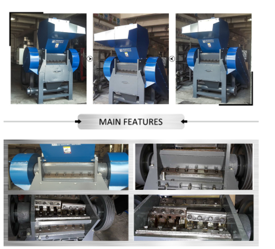 China waste recycling machines crusher factory customizable plastic crusher washer machinery