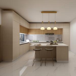 China Classical High Gloss Lacquer Kitchen Cabinet with Big Storage on sale