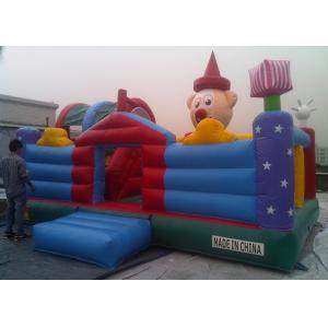 Quality 0.55 Mm PVC Tarpaulin Inflatable Playground Kids Amusement Parks for sale
