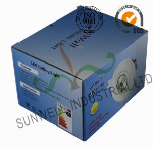 Quality Electronic LED Ceiling Light Bulb Packaging Boxes , Consumer Electronics Packaging for sale