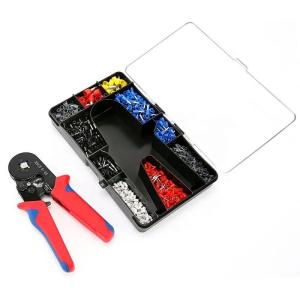 Convenient Versatile Mini Wire Ferrule Tubular Terminal Crimping Plier Kit