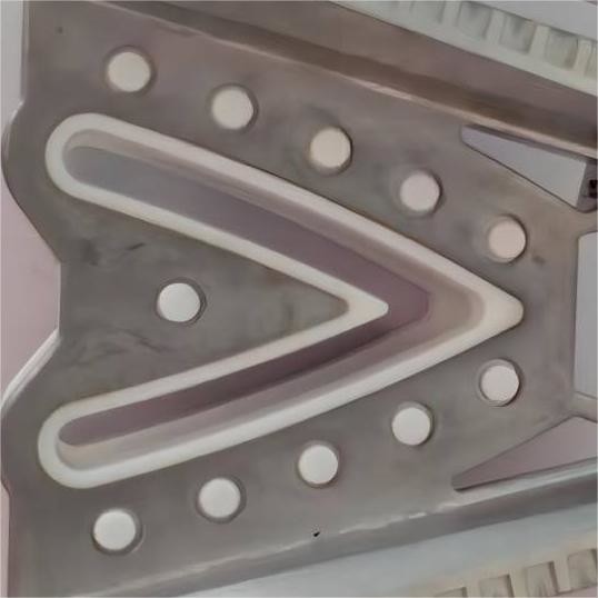 ABS AES Pulse Plastic Heat Staking Head Heat Staking Plastic Parts