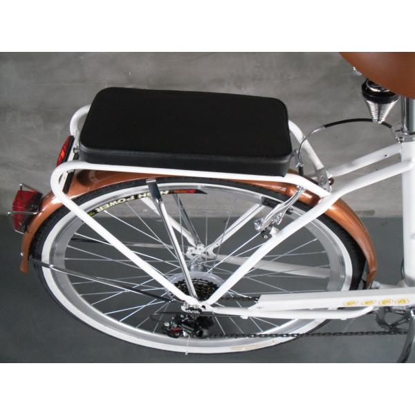 26" Shimano 7 Speed Women Lady USA 26*2.125 Girl White Tire Beach Cruiser Speed Bike