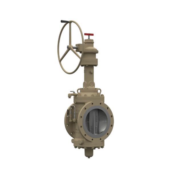 Buy Cast Iron Flanged Lubricated Plug Valve ASTM A126 1/2" 175 PSI at wholesale prices