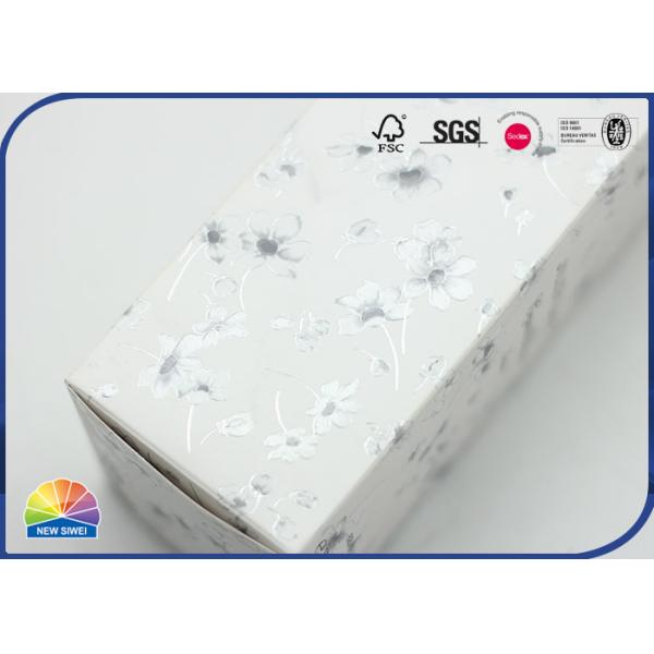 Custom Logo Printed Skincare Serum Packaging Folding Box Spot UV