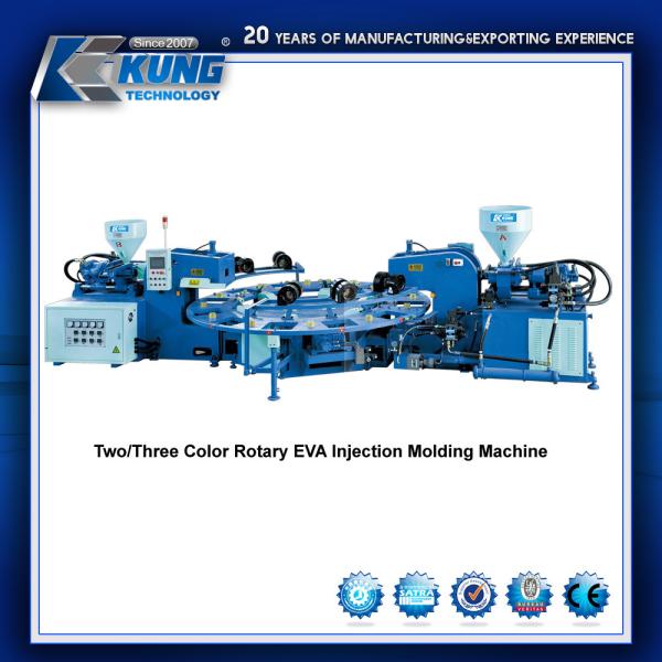 Buy PLC Injection Blow Molding Machine , Multifunctional PVC Sole Machine at wholesale prices