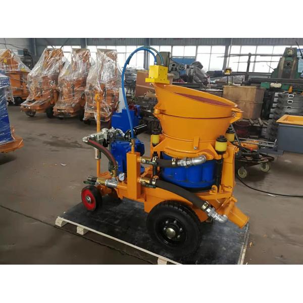 Buy Compact Air Driven Dry Shotcrete Machine Gunite equipment rotor type at wholesale prices