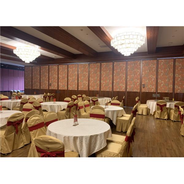Restaurant Decorative Movable Partition Wall Sound Proof Partition