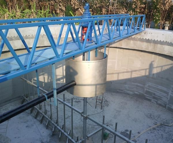 ISO9001 Sludge Scraper System , 50m Scraper Wastewater Treatment
