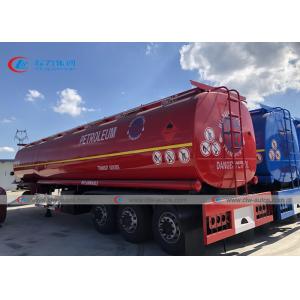 CCC 42CBM Air Suspension Fuel Tanker Trailer With 6 Compartments