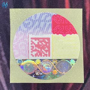 Premium Security Customized Tax Stamp Sticker for Enhanced Product Protection