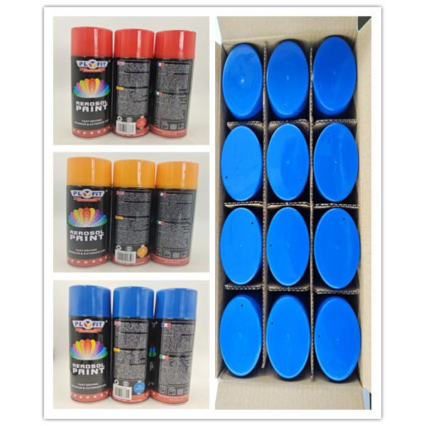 Buy 400ml Aerosol Car Spray Paint MSDS Tinplate 65x158mm Acrylic at wholesale prices