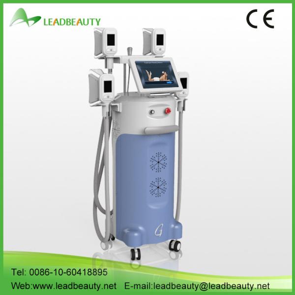 Buy 4 handles Cryolipolysis slimming hot fat freezing machine in UK at wholesale prices