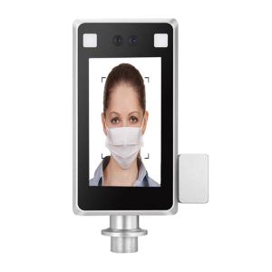 7 Inch Aluminum Alloy 6mm Facial Recognition Temperature Scanner
