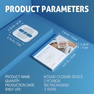 PWT1002 Flexible Fabric Bandages Wound Closure Device 2PCS