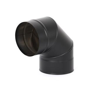 Round Ventilated Adjustable Stove Pipe Elbow High Temperature Resistant