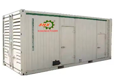 2500KVA Container Diesel Generator Set With Power Engine SHX Super Silent Diesel