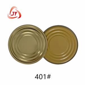 China Food Packaging Tinplate Can Cover 401# 99mm TFS Hard Open End OEM ODM on sale