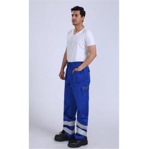 China 350gsm FR Liquid Chemical protective Suit , IEC61482 Chemical Resistant Pants on sale
