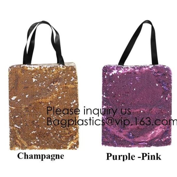 Fashion Bling Sublimation Strapping Sequin Drawstring Backpack Bag,Glitter