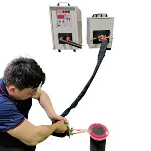 Handheld High Frequency Induction Heating Machine with Coaxial Flexible