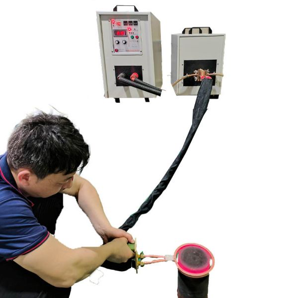 Handheld High Frequency Induction Heating Machine with Coaxial Flexible