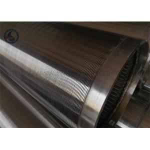 Quality Johnson Type Wedge 2&quot; Wire Wrapped Screen Water Well Sand Control Pipe for sale