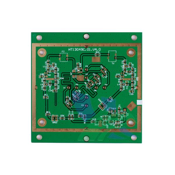 Multilayer High Frequency Fr4 Pcb With Half Hole Buried Tech With Relative