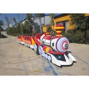 Quality Handsome toot electric trackless train FRP Power 1.2KW 13 SEATS for sale