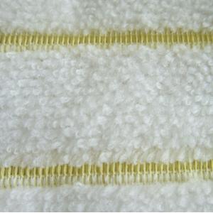 White 100% polyester bath towel