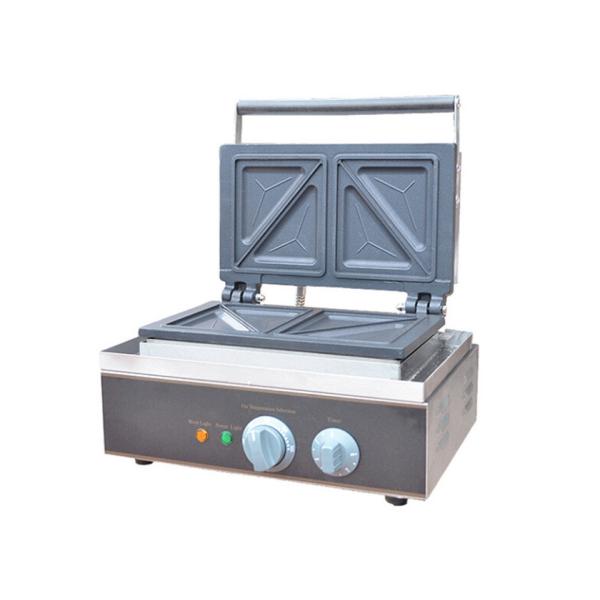 Buy Commercial Sandwich Waffle Maker / Sandwich Press Machine 220V 1550W at wholesale prices