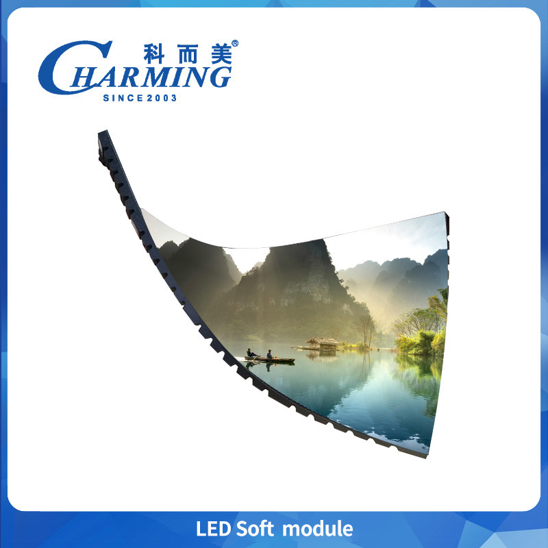 Quality Wholesale P4 Led Soft Module Indoor Display Panel Module Weight 255g 256*128MM Low Energy Consumption for sale