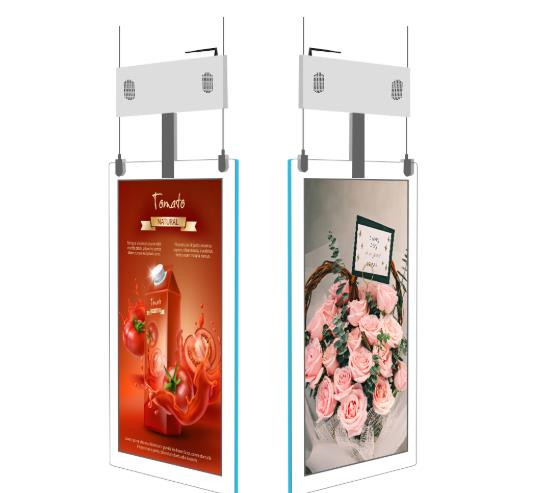 Indoor 1920*1080 500cd/m2 55" Double Sided LCD Screen