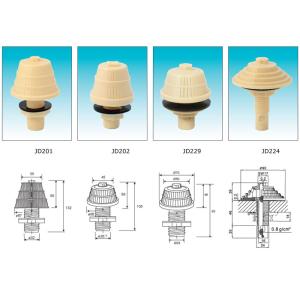 PP inject molded Water Nozzles for mechanical water filter FRP Pressure Tanks
