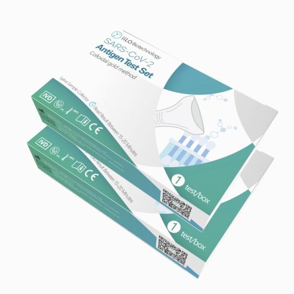 Buy Class III Plastic SARS-CoV-2 Antigen Self Test Set Saliva Sample Collector 1 test/box at wholesale prices