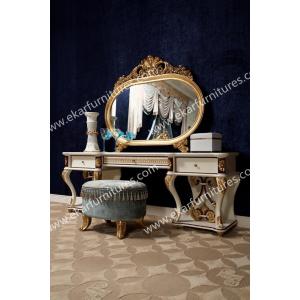 White French Palace Royal style nightstand with carving leg AB-301