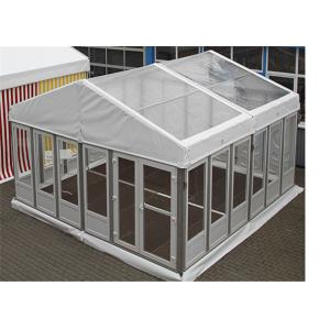 Quality Luxurious Clear Span Frams Structures Glass Wall Tents Shelter Pavilion for sale