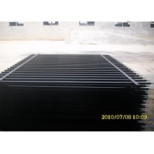 Outdoor Tubular Metal Fence , Ornamental Gates And Railings For Balcony Stair