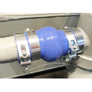 70-80 Mm & 75-85mm Double Bolts Heavy Duty Hose Clamp Stainless Steel 304