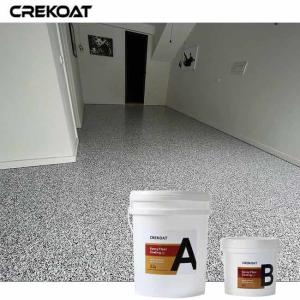 China Epoxy Polyaspartic Concrete Coating With Decorative Flakes Quartz For A Unique Look on sale
