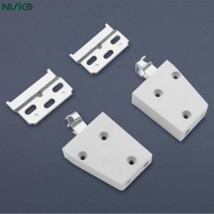 Anti Slip Kitchen Cabinet Hanging Bracket Adjustable 80kg Loading Capacity