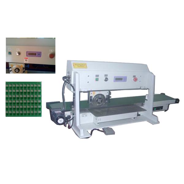 Buy CWV-2A Pcb Depaneling Machine With Converoy, Motorized Pcb Depanelizer For Pcb Assembly at wholesale prices