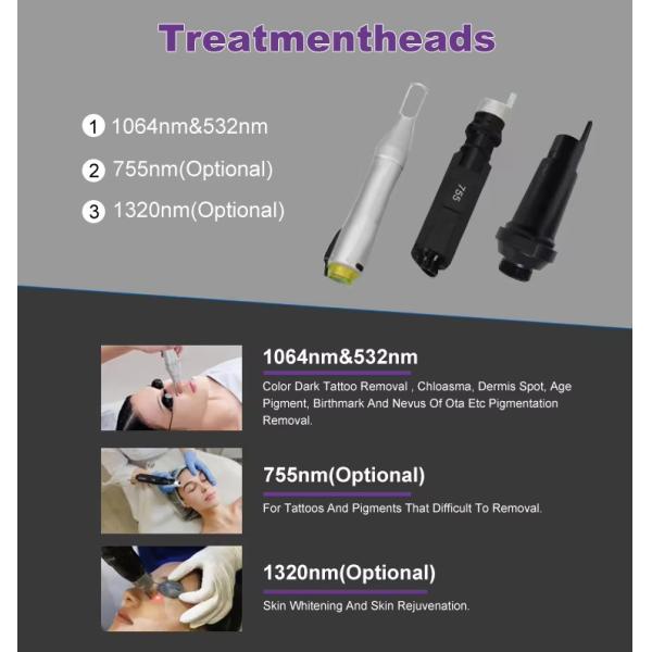 Korea Imported Laser Arm 1064 532 755nm Picosecond Laser For Tattoo Removal