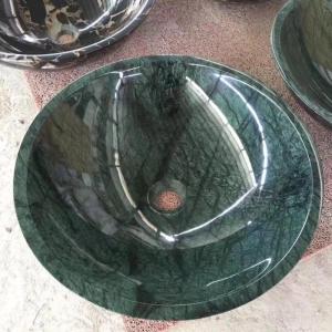 High Quality Green Marble Stone Wash Basin Beautiful natural Green marble stone