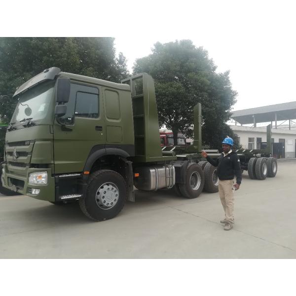 Sinotruk HOWO 6X4 dumper logging timber wood transport truck