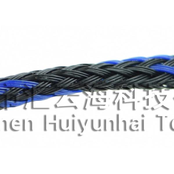 Security Cable PET Expandable Braided Sleeving For 2mm Wire Protection Cover