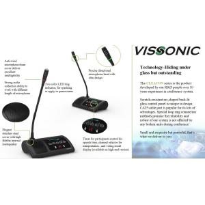 Arc - Shaped Wired Audio Conference Microphone / Conference Sound System