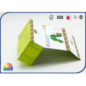 CMYK Printing Hinged Lid Gift Box With Pearl Wool Insert