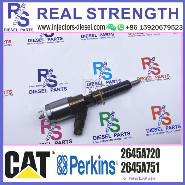 Buy REFONE 8000-100-0109 Common Rail Injector 2645A751 2645A720 for Perkins 1106D Engine at wholesale prices