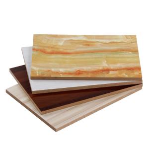 18mm Plain Mdf Panel And White Wood Grain Color Melamine Mdf Board Moisture